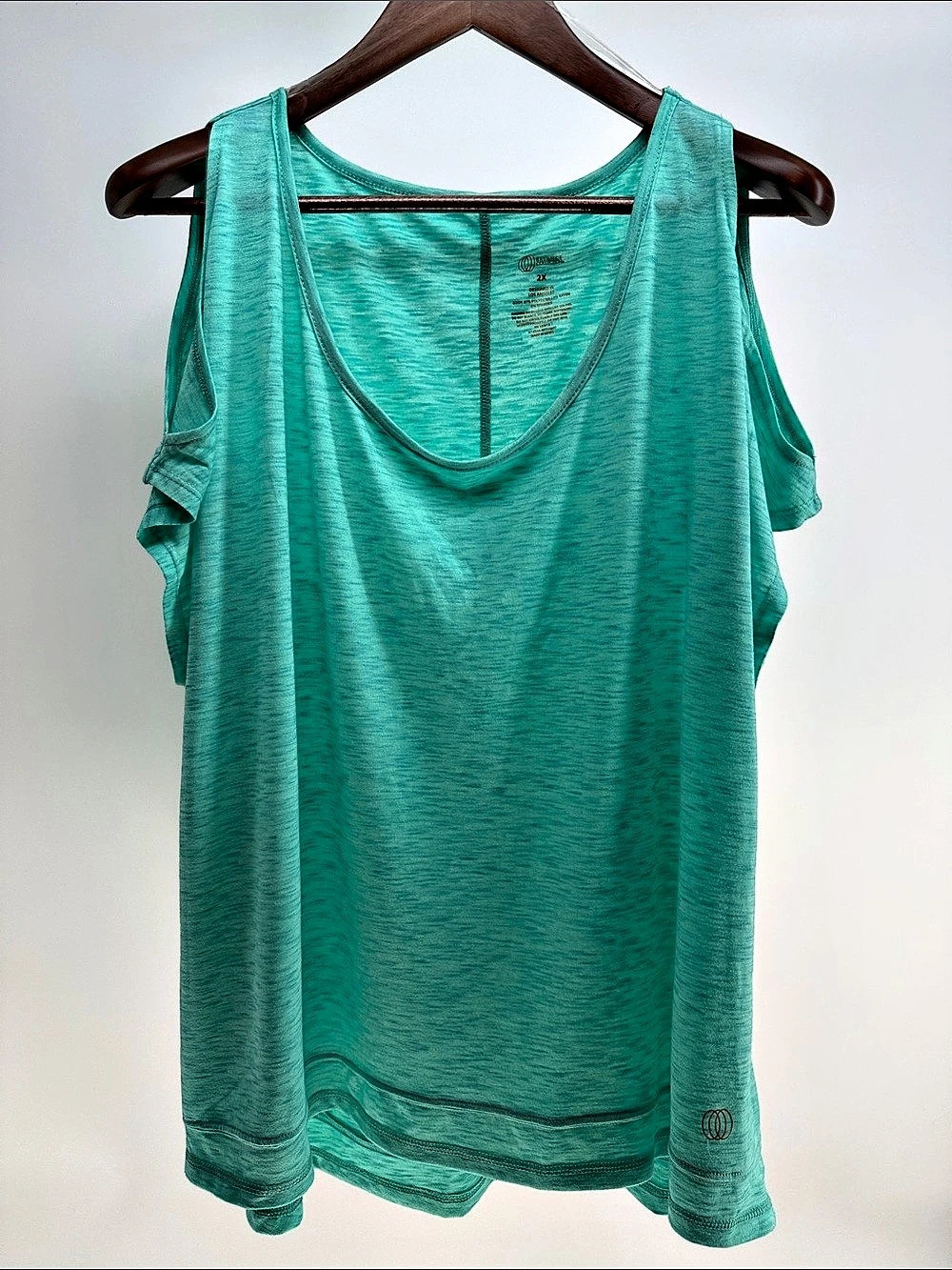 Balance Collection tank top Turquoise Size 2X